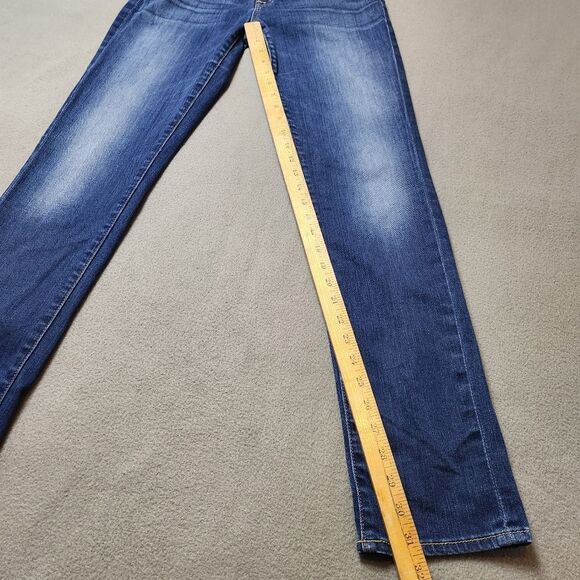 7 for all mankind Roxanne Jeans MED WASH - Picture 11 of 11